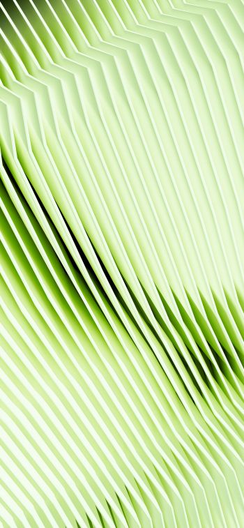 abstraction, background, green Wallpaper 1170x2532