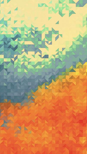 abstraction, mosaic, background Wallpaper 750x1334