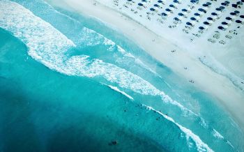 Dubai, beach, sea Wallpaper 2560x1600