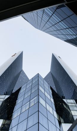 Terminal Jules Verne, building, gray Wallpaper 600x1024