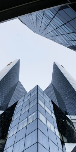 Terminal Jules Verne, building, gray Wallpaper 720x1440