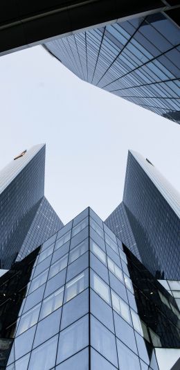 Terminal Jules Verne, building, gray Wallpaper 1080x2220