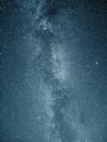 Обои 1620x2160 звездное небо, вселенная, ночь