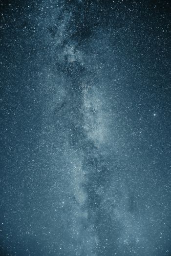 Обои 640x960 звездное небо, вселенная, ночь