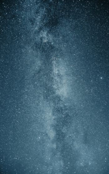 Обои 1752x2800 звездное небо, вселенная, ночь
