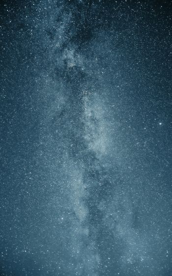 Обои 1600x2560 звездное небо, вселенная, ночь