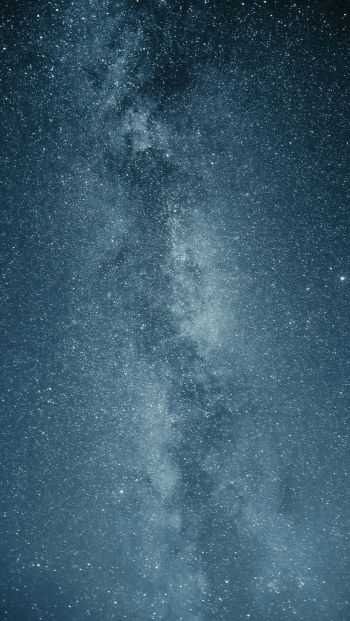 Обои 640x1136 звездное небо, вселенная, ночь