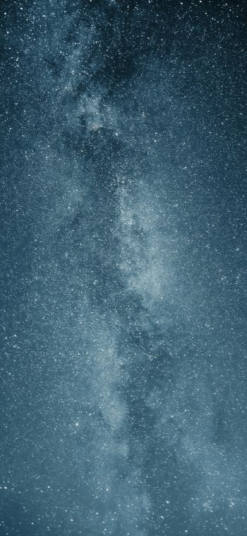 Обои 828x1792 звездное небо, вселенная, ночь