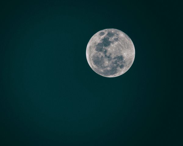 Обои 1280x1024 полнолуние, луна, ночное небо