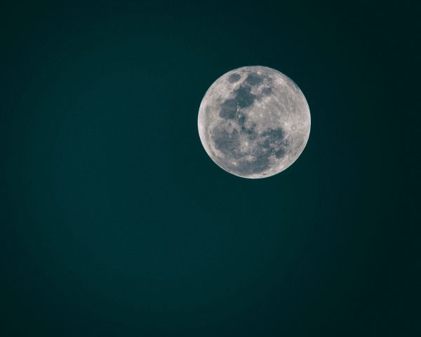 full moon, moon, night sky Wallpaper 1280x1024