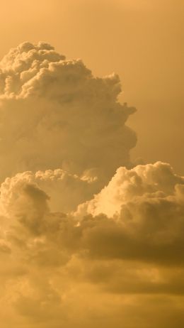 cumulus clouds, sky Wallpaper 1440x2560