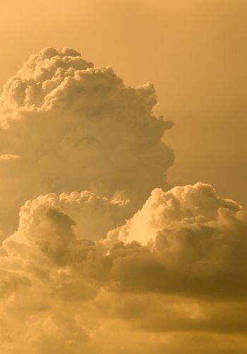 cumulus clouds, sky Wallpaper 1668x2388