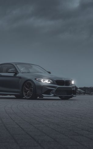 Обои 1600x2560 BMW,  спортивная машина, серый