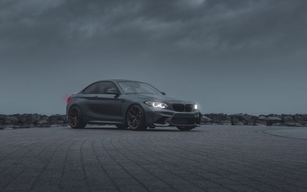 BMW, sports car, gray Wallpaper 2560x1600