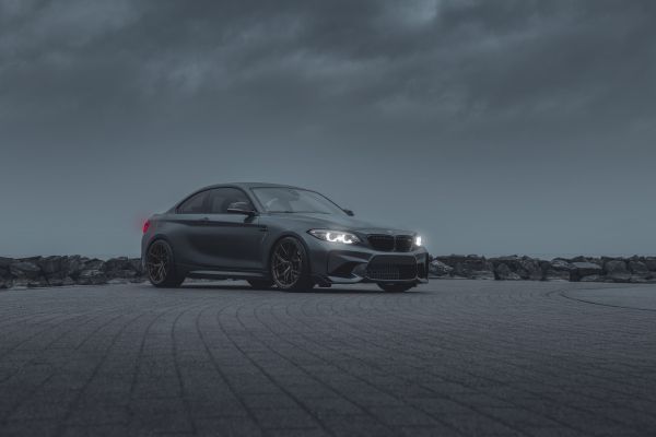 BMW, sports car, gray Wallpaper 7542x5028