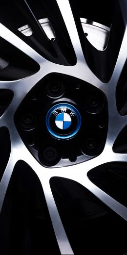alloy wheel BMW, BMW logo Wallpaper 720x1440