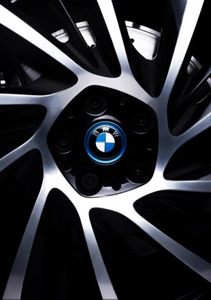 alloy wheel BMW, BMW logo Wallpaper 5194x7366
