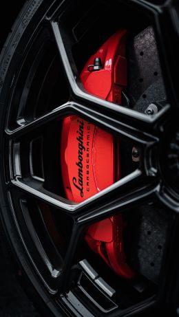 cast wheel Lamborghini Wallpaper 640x1136