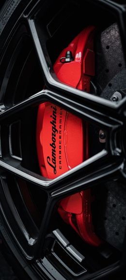 cast wheel Lamborghini Wallpaper 1080x2400