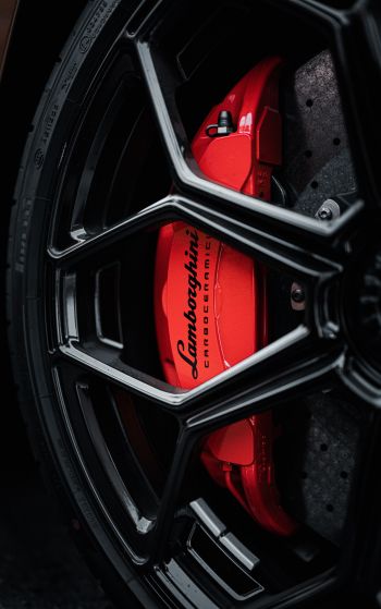 cast wheel Lamborghini Wallpaper 1752x2800
