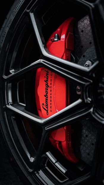 cast wheel Lamborghini Wallpaper 750x1334