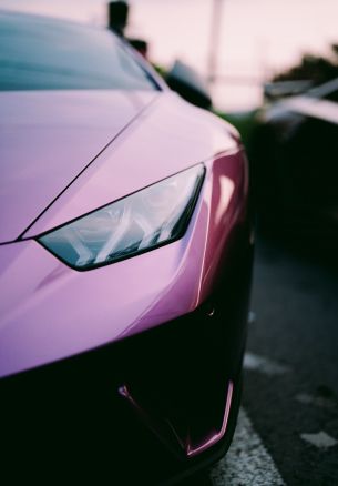 Lamborghini days, headlight Wallpaper 1640x2360