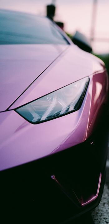 Lamborghini days, headlight Wallpaper 1440x2960