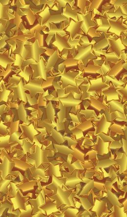 stars, gold, background Wallpaper 600x1024