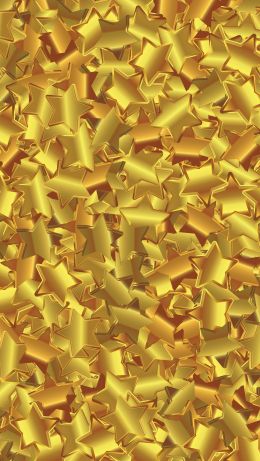 stars, gold, background Wallpaper 640x1136