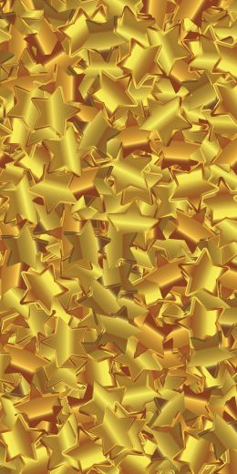 stars, gold, background Wallpaper 720x1440