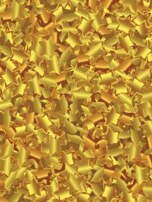 stars, gold, background Wallpaper 2048x2732