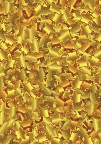 stars, gold, background Wallpaper 1668x2388