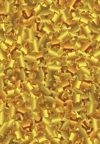 stars, gold, background Wallpaper 1640x2360