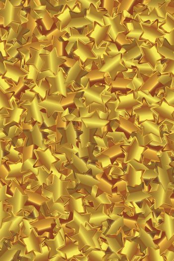 stars, gold, background Wallpaper 640x960