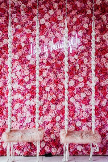 Обои 640x960 розы, эстетика розового
