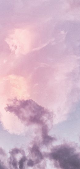 pink clouds, sky Wallpaper 720x1520