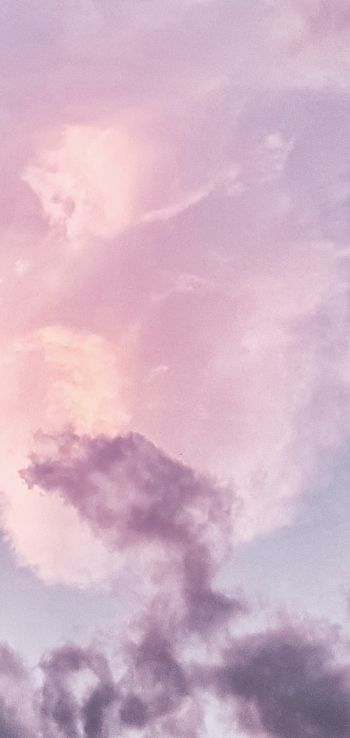 pink clouds, sky Wallpaper 720x1520