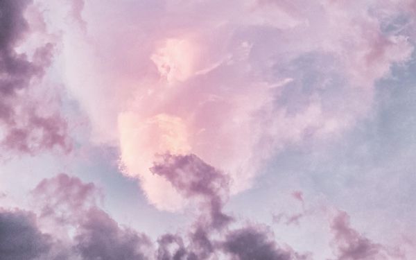 pink clouds, sky Wallpaper 1920x1200