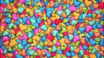 hearts, background Wallpaper 2048x1152