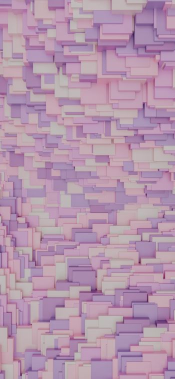 background, abstraction, purple Wallpaper 1080x2340