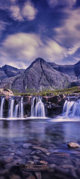 waterfall, landscape, river Wallpaper 1080x2400