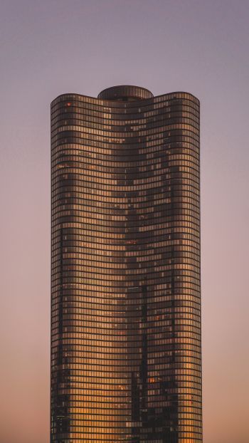 Обои 720x1280 небоскреб, эстетика