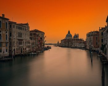 Venice, evening city Wallpaper 1280x1024