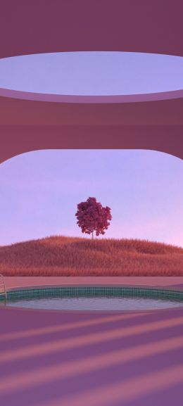 pink, pool Wallpaper 720x1600