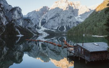 mountains, lake Wallpaper 2560x1600