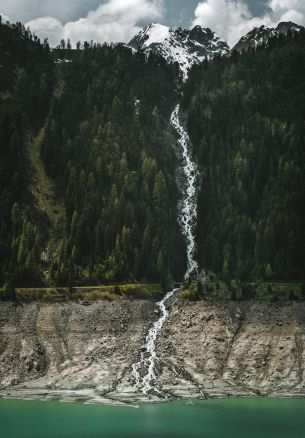 Kaunertal, Austria, lake Wallpaper 1640x2360