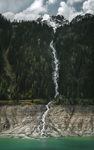 Kaunertal, Austria, lake Wallpaper 1752x2800