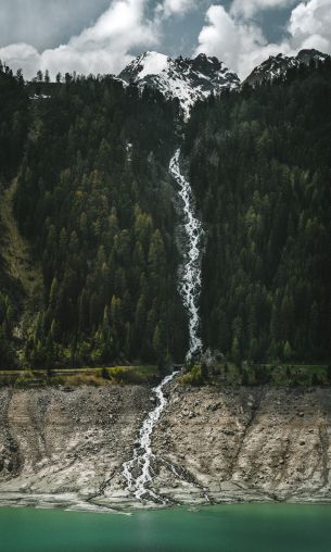 Kaunertal, Austria, lake Wallpaper 1200x2000