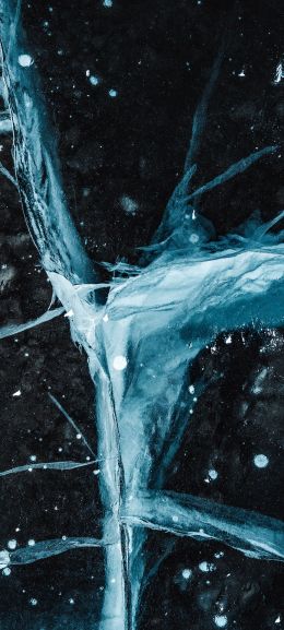 ice, crack Wallpaper 1080x2400