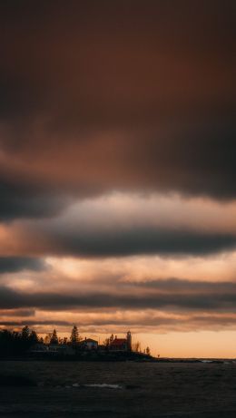 cloudy sky, nature Wallpaper 640x1136